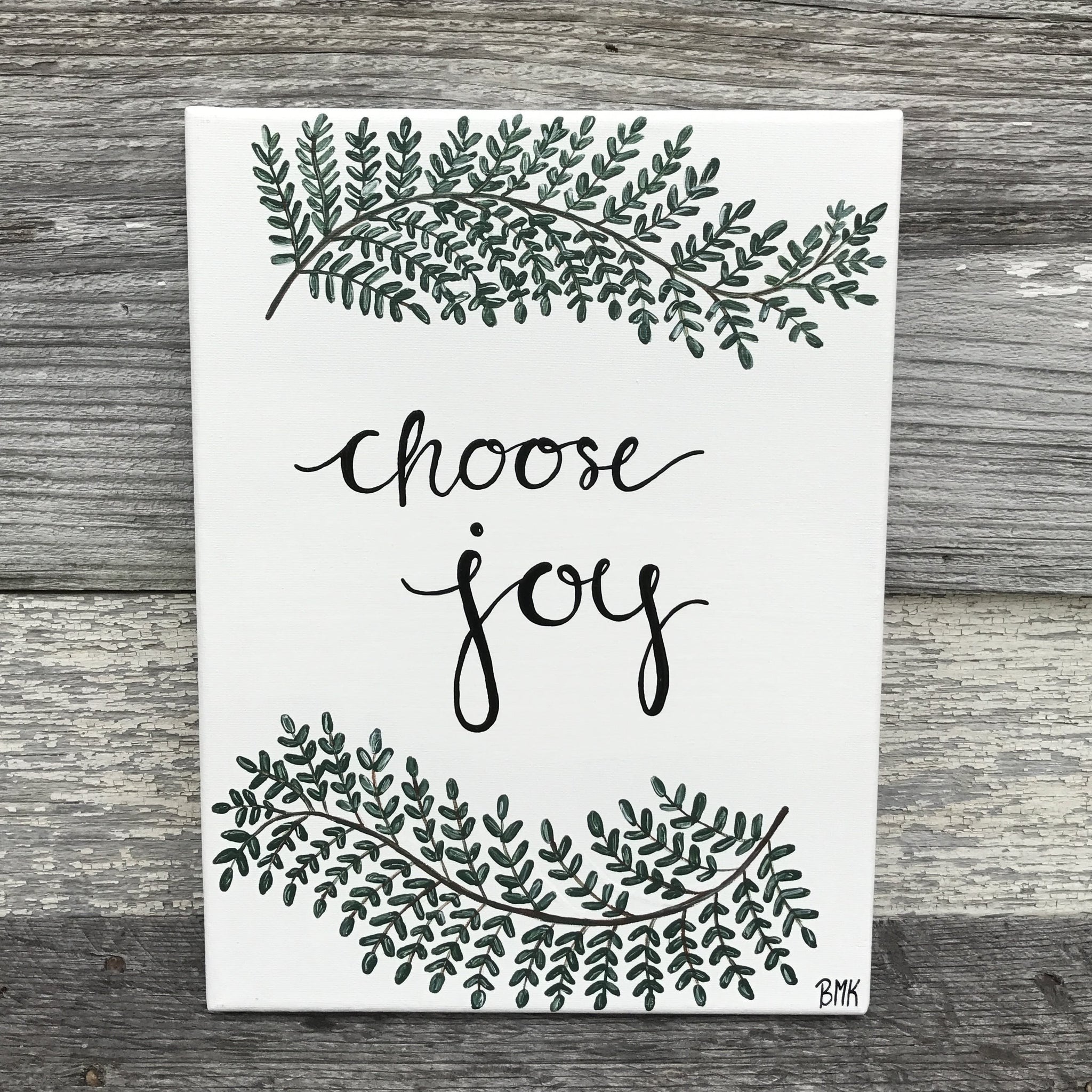 Choose Joy - 9x12 Canvas – Canvases for Christ