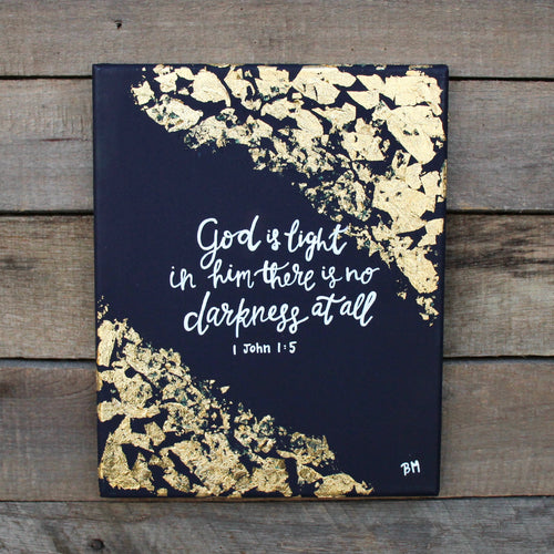 Abide - John 15:1-27, 12x12 Canvas – Canvases for Christ
