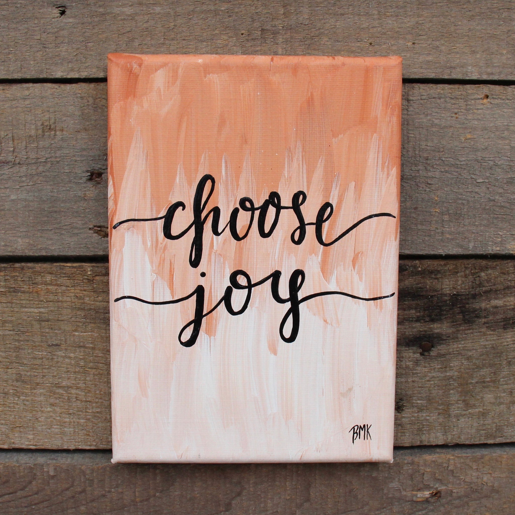 Choose Joy - 4x6 Canvas – Canvases for Christ